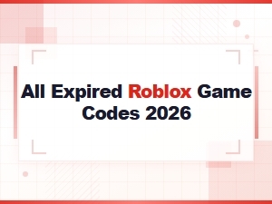 All Expired Roblox Game Codes 2026 – Complete List of Inactive Promo Codes