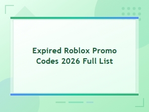 Expired Roblox Promo Codes 2026 – Full List of All Used Codes
