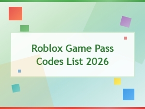 Roblox Game Pass Codes List 2026 - Working Free Robux Codes