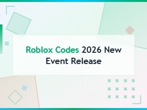 Roblox Codes 2026 New Event Release
